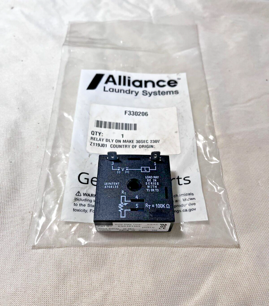 F330206 - Relay Dly On Make 30Sec 230V - Alliance