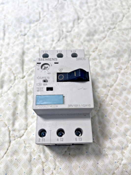 Siemens 3RV1011-1GA10 Circuit Breaker