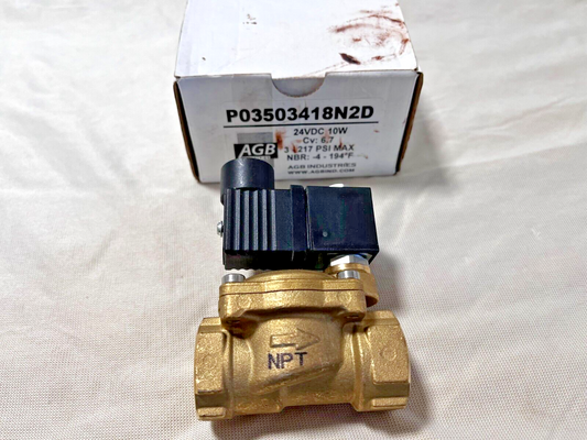 P03503418N2D 3/4" Pilot-Operated Solenoid Valve