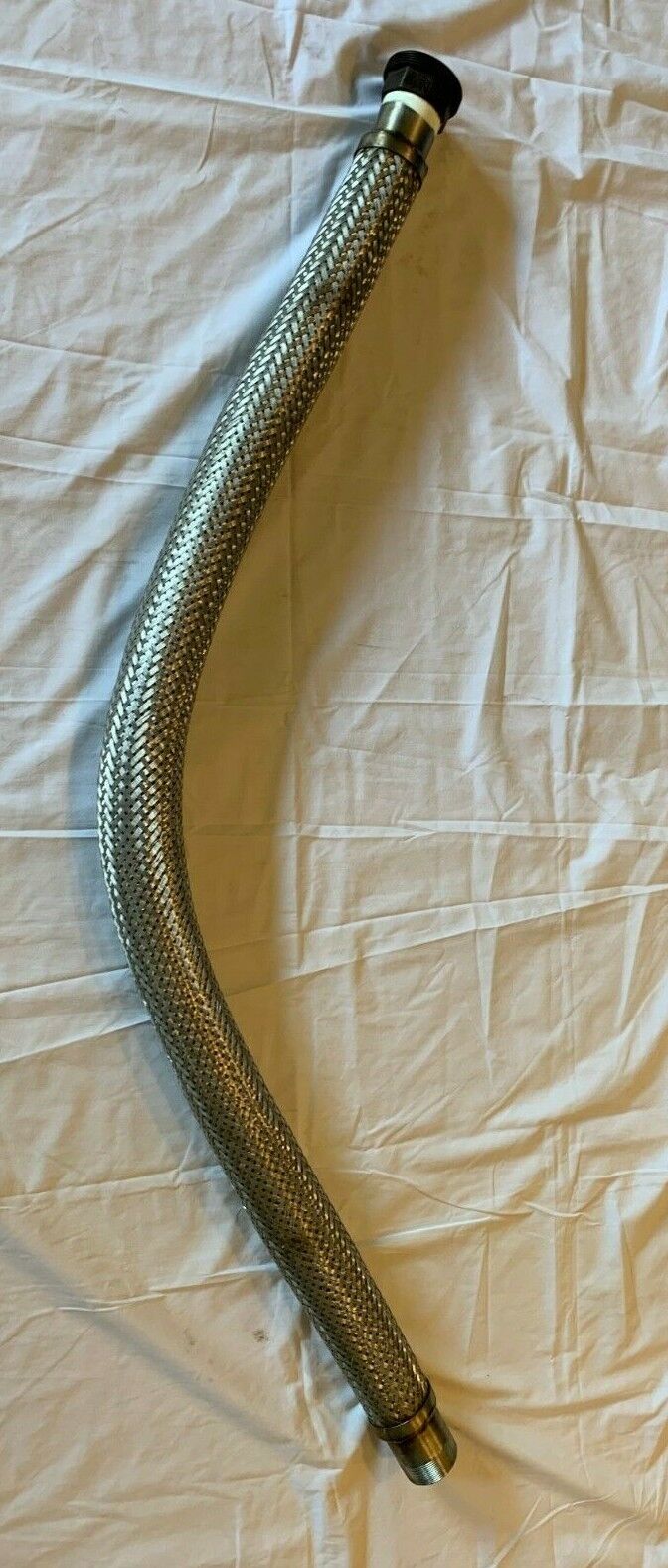 Stainless Steel Braided Hose, 60 inches long, 2.25 inch ID