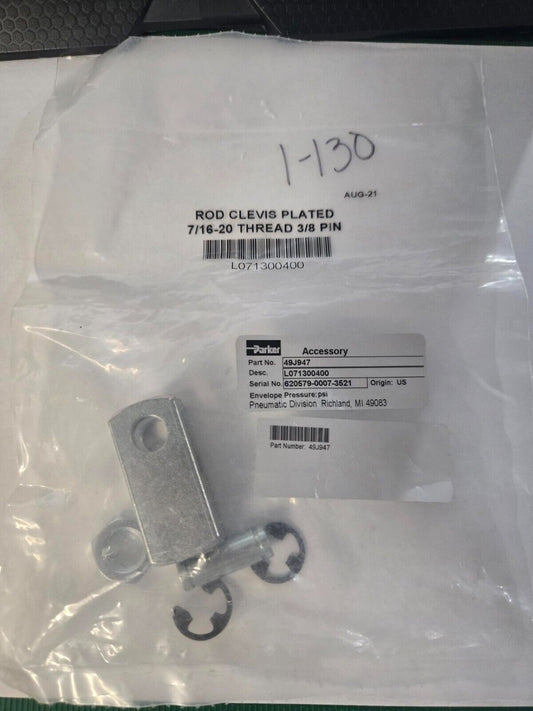 Parker 49J947 Rod Clevis Kit