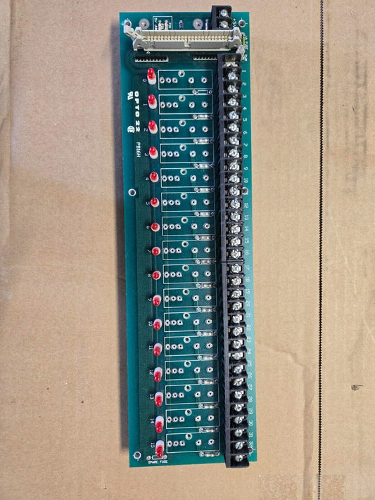 New as is G.A. Braun E05100010 BOARD I/O OPTO 22 16 POS SQ HDR PORT