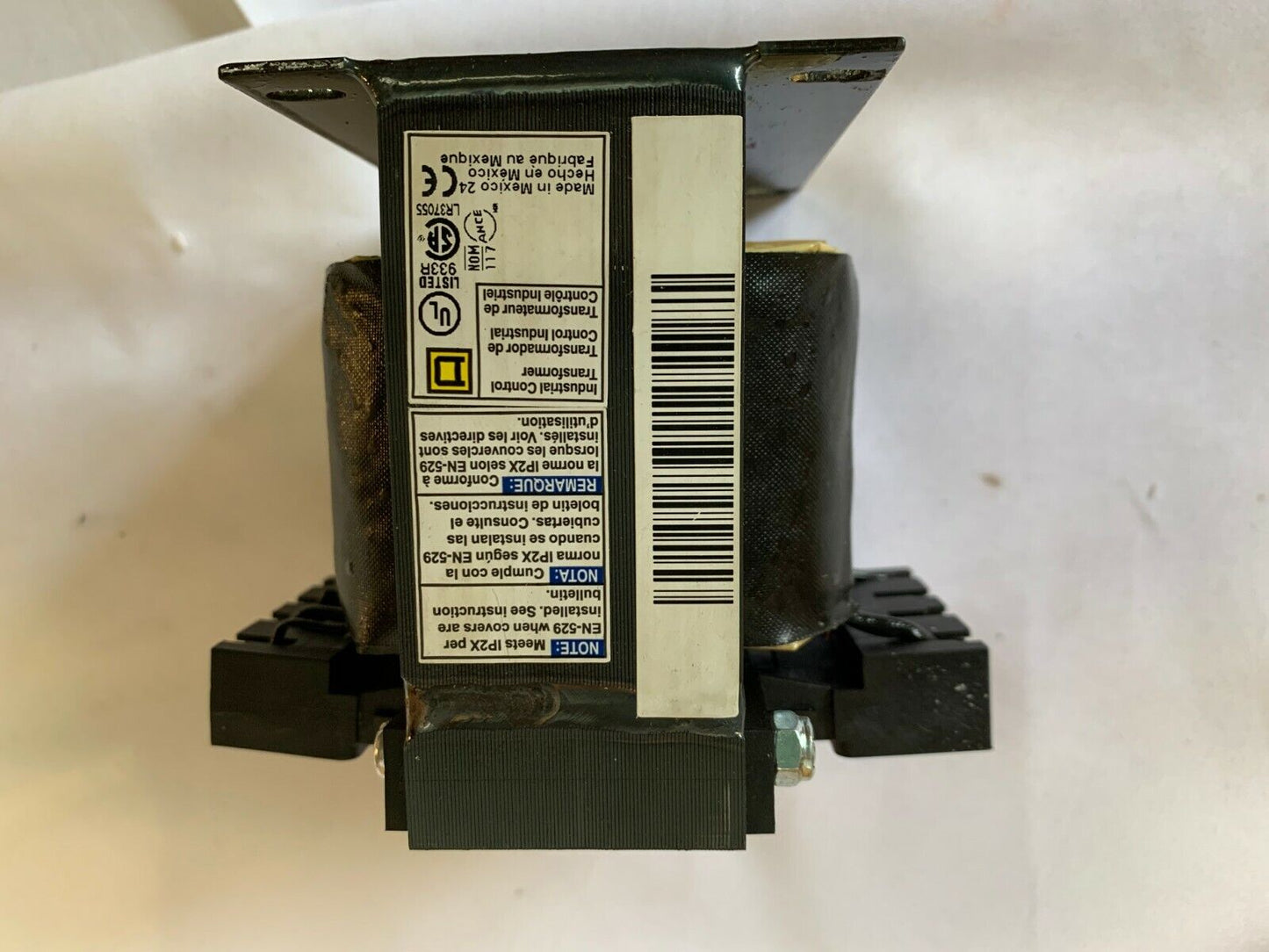 Square D Control Transformer 9070T250D20 ,