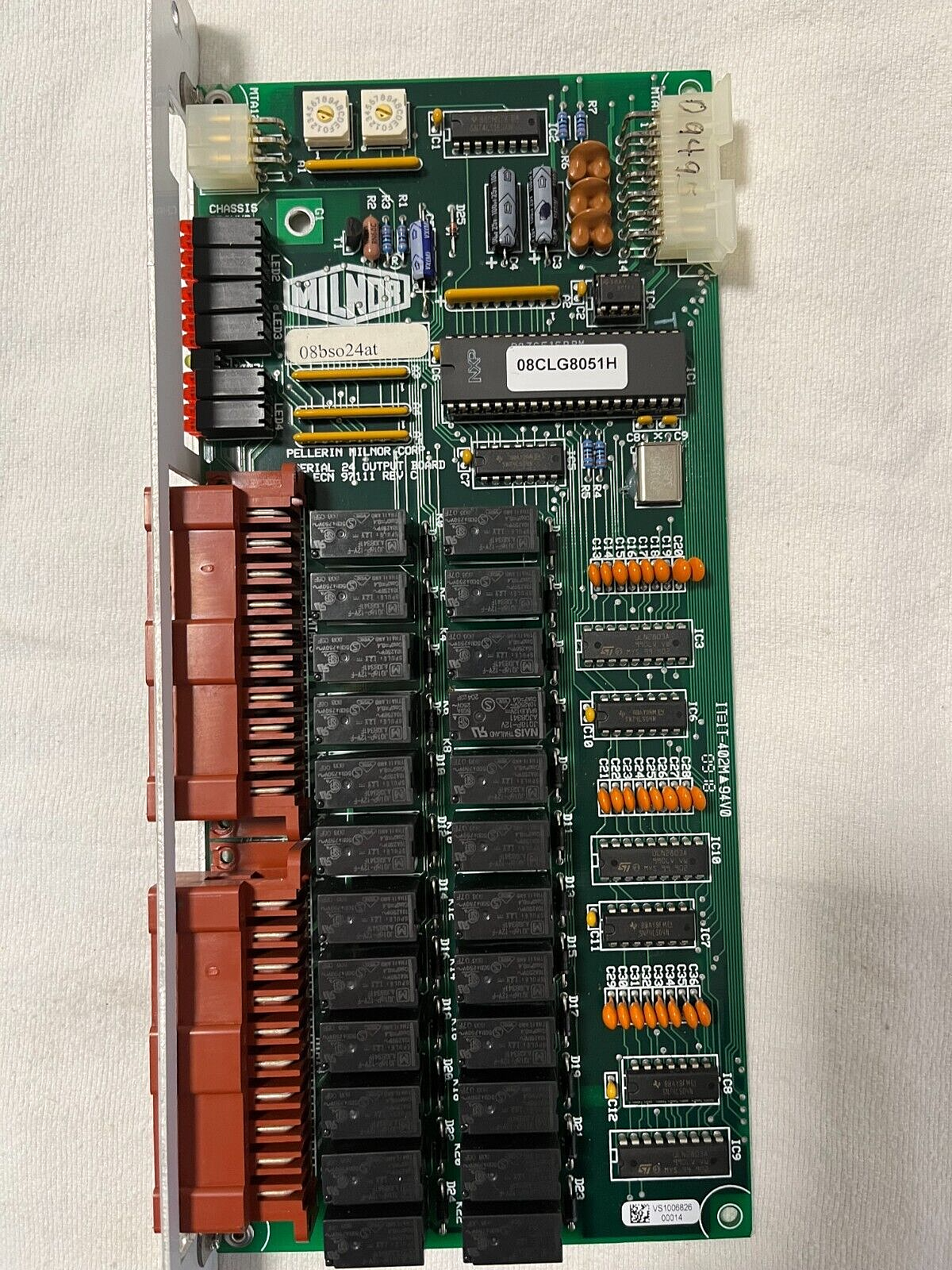 08BSO24AT-Bd Serial 24 Output Board-Milnor