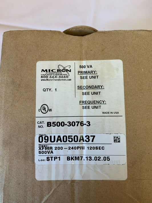 Milnor 09UA050A37 Transformer