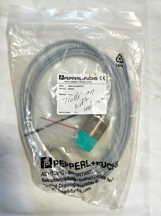 Pepperl+Fuchs Factory Automation Proximity Sensor NBN15-30GM50-E0