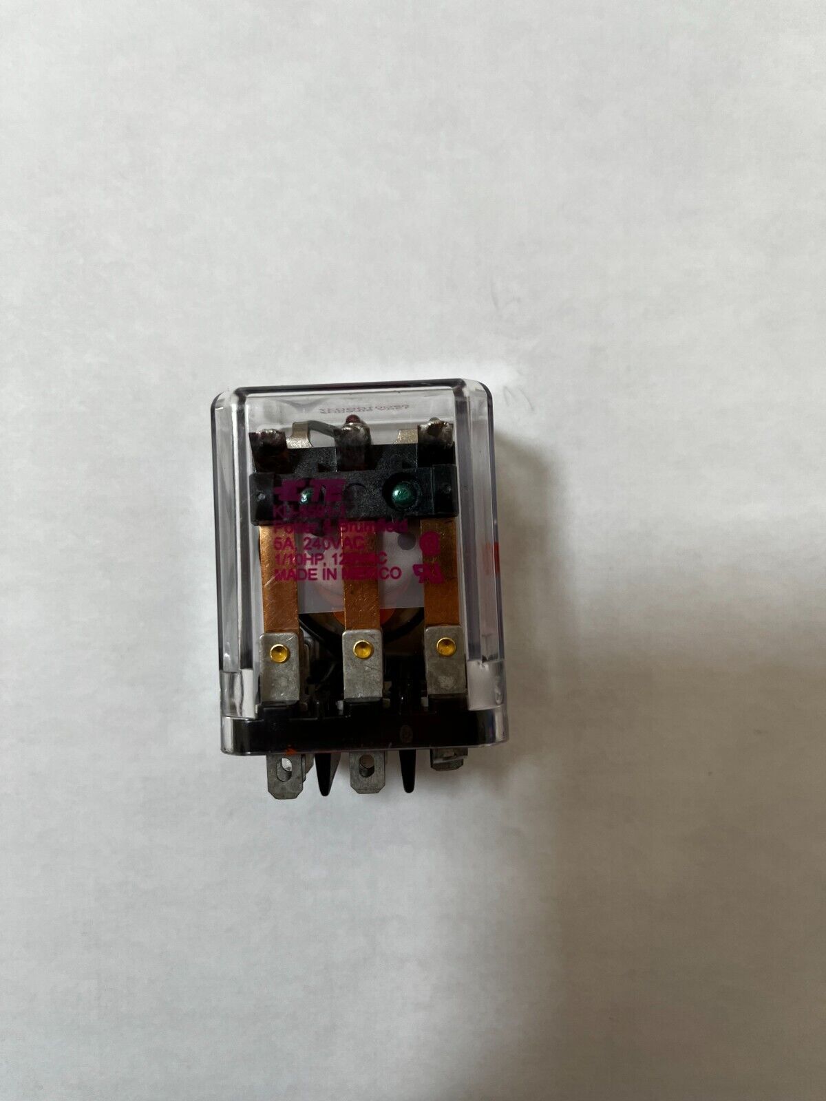 09C01Ddd37 - Relay 3Pdt Difgld 11Piv 120V - Milnor